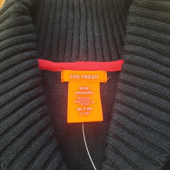 Joe Freshn navy cardigan sweater - Picture 2 of 6